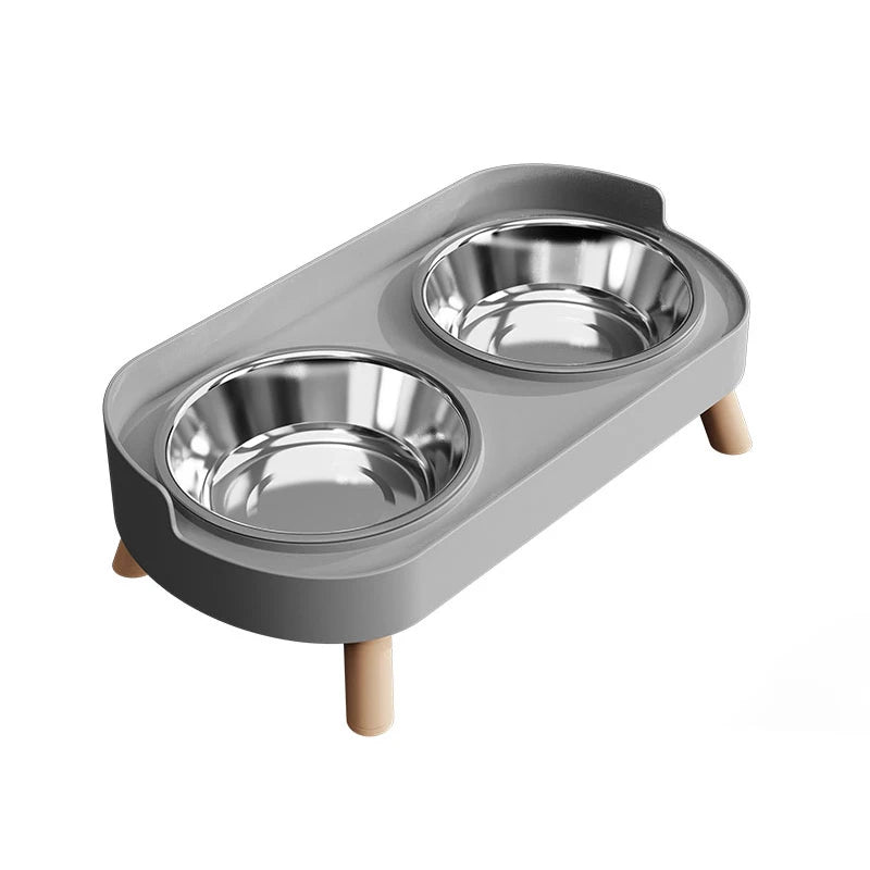🐶🐱 Gamelle Duo Confort™ – Gamelle surélevée anti-stress pour chien et chat