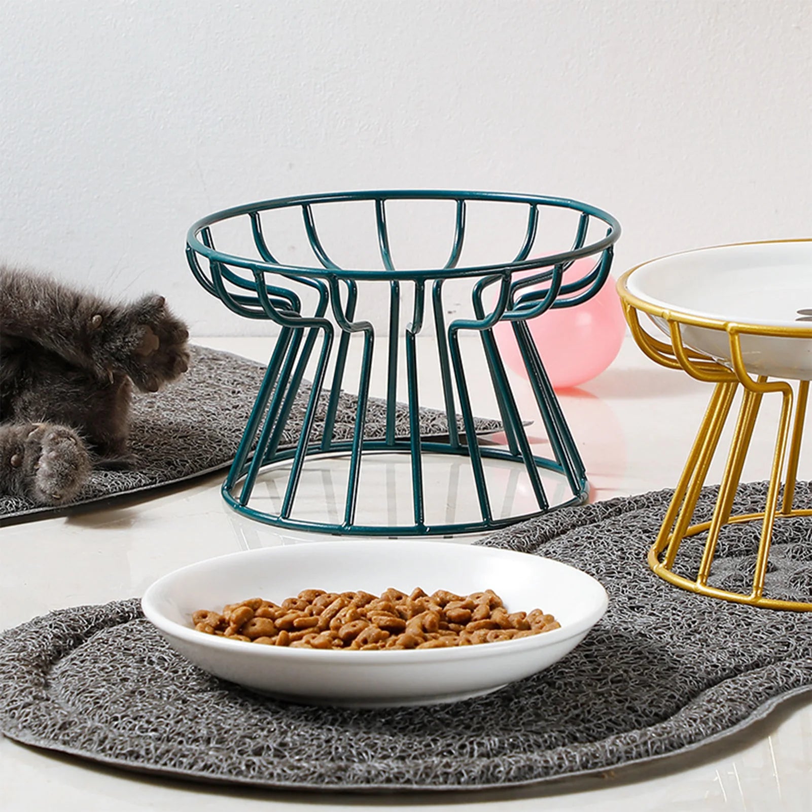 🐶🐱 Gamelle Élévation Zen™ – Gamelle céramique surélevée anti-stress pour chat et petit chien