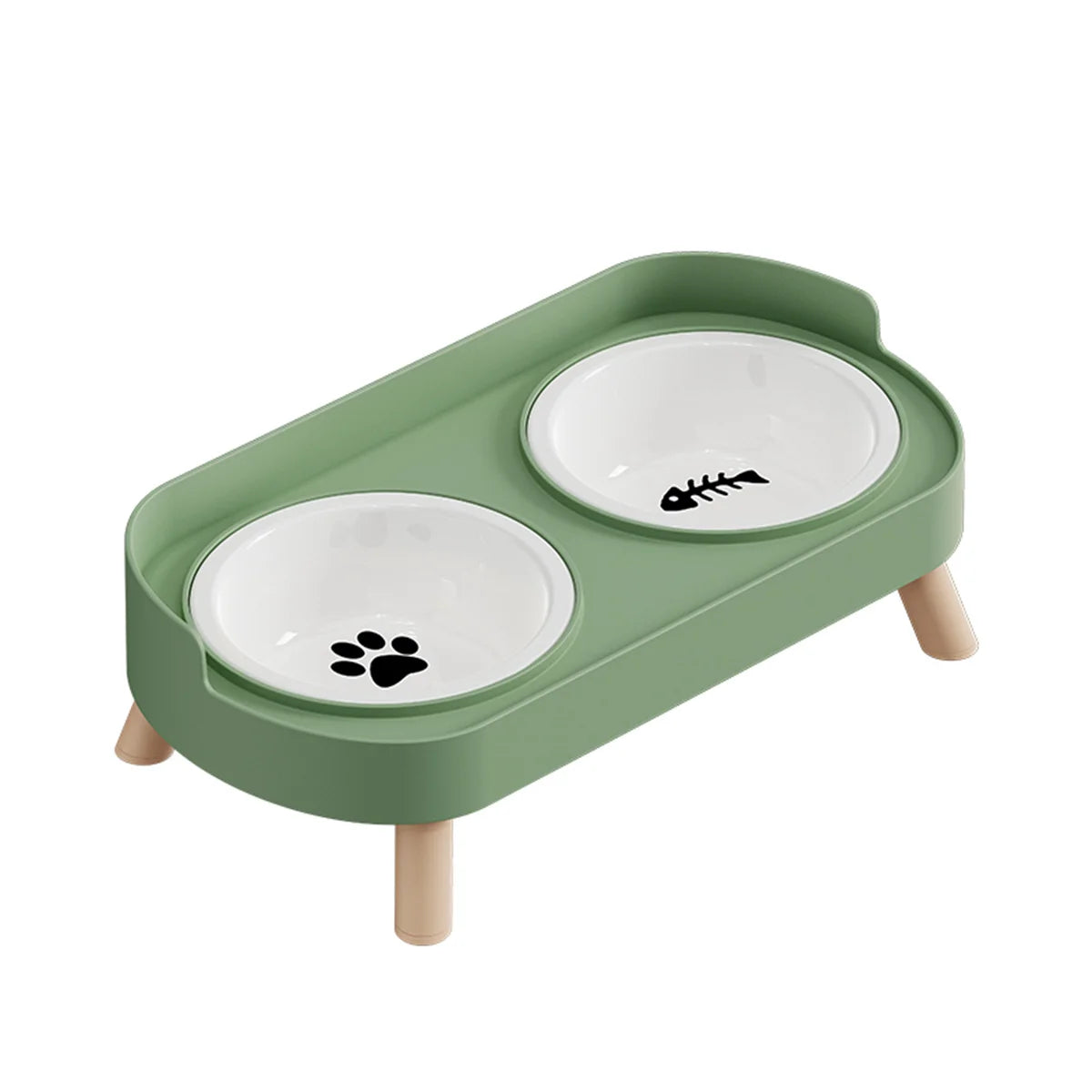 🐶🐱 Gamelle Duo Confort™ – Gamelle surélevée anti-stress pour chien et chat