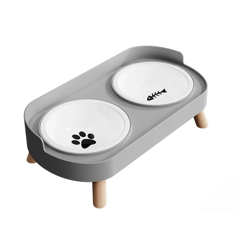🐶🐱 Gamelle Duo Confort™ – Gamelle surélevée anti-stress pour chien et chat