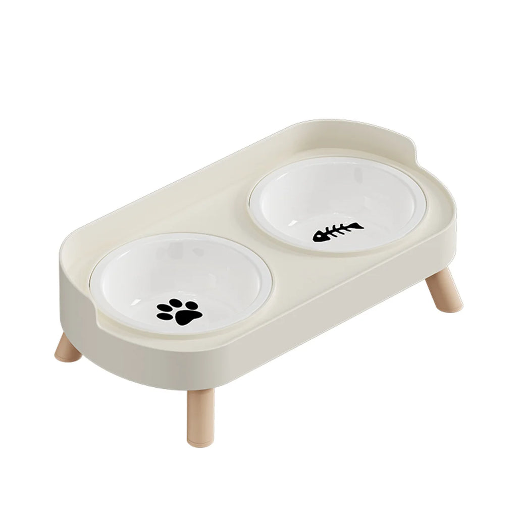 🐶🐱 Gamelle Duo Confort™ – Gamelle surélevée anti-stress pour chien et chat