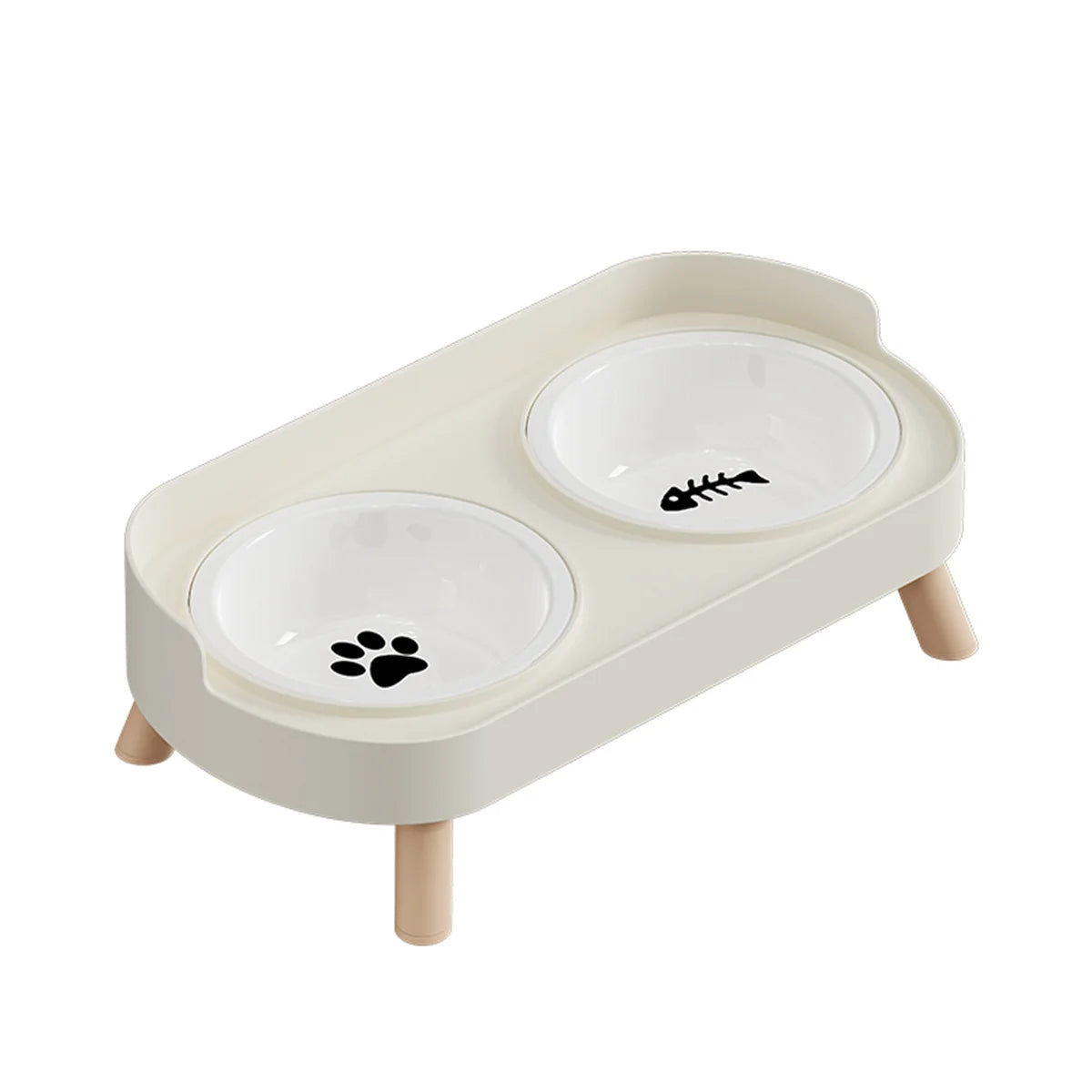 🐶🐱 Gamelle Duo Confort™ – Gamelle surélevée anti-stress pour chien et chat