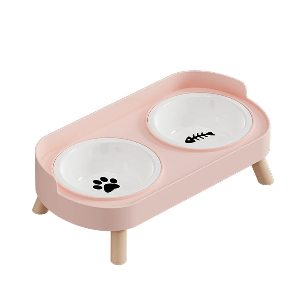 🐶🐱 Gamelle Duo Confort™ – Gamelle surélevée anti-stress pour chien et chat