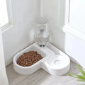 🐶😺Fontaine Duo Love™ – Gamelle automatique 2-en-1 eau & croquettes pour chien et chat