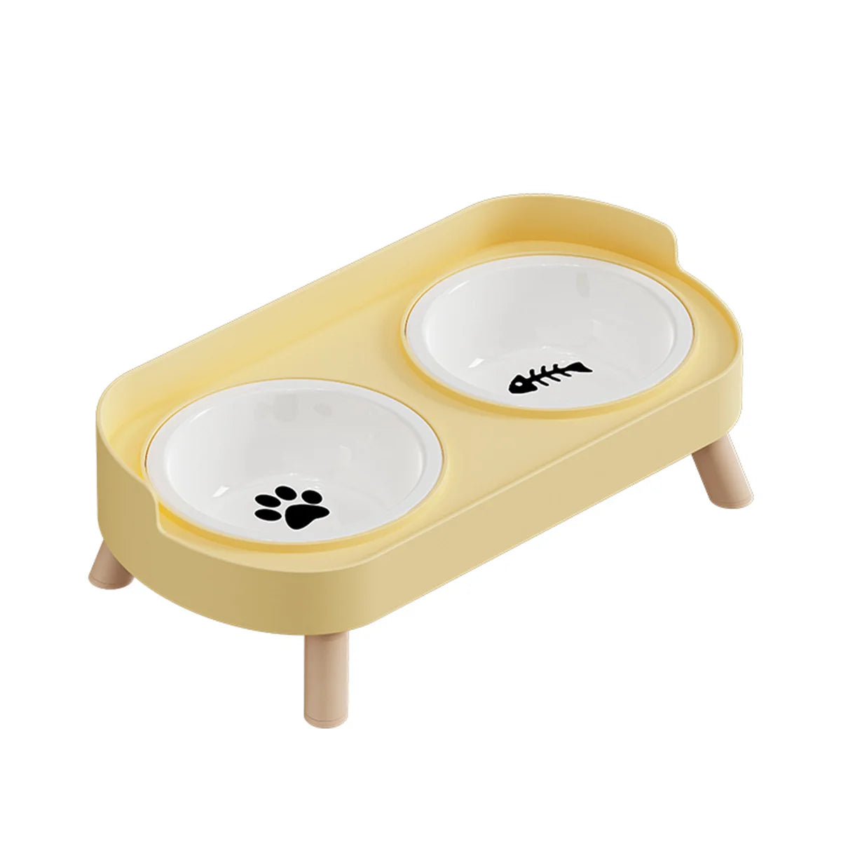🐶🐱 Gamelle Duo Confort™ – Gamelle surélevée anti-stress pour chien et chat