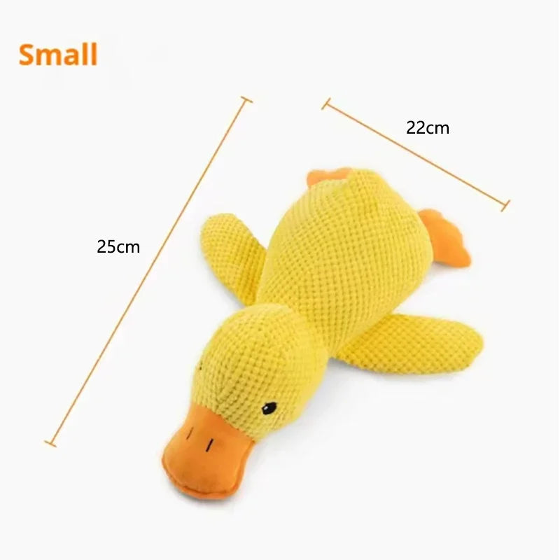 Jouet en peluche pour chien, résistant aux morsures de canard, nettoyage des dents, grand chien, divertissement interactif, chiot, ennui, jouet en peluche pour animaux de compagnie