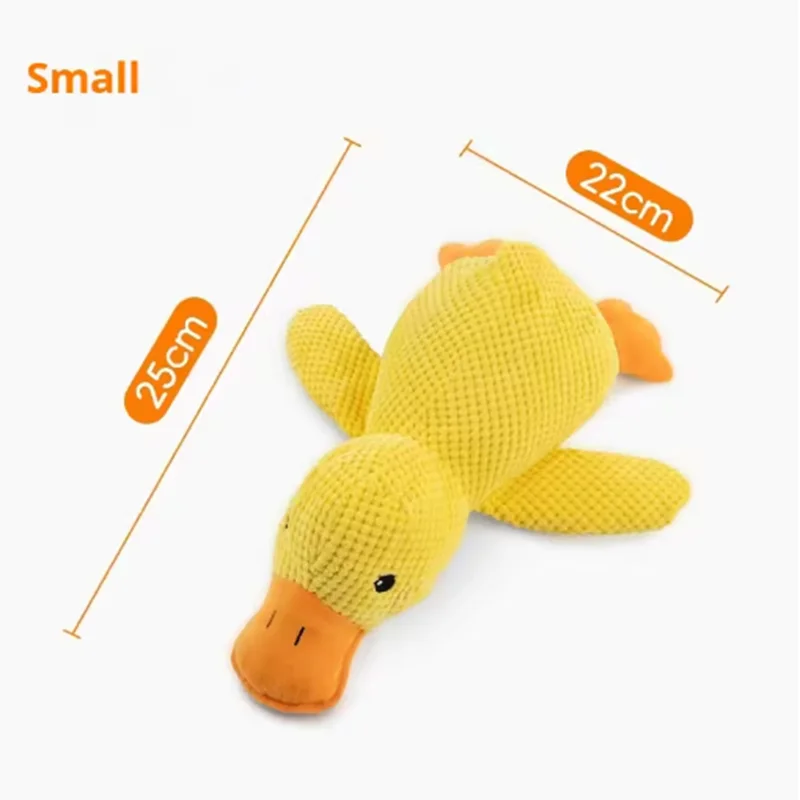 Jouet en peluche pour chien, résistant aux morsures de canard, nettoyage des dents, grand chien, divertissement interactif, chiot, ennui, jouet en peluche pour animaux de compagnie