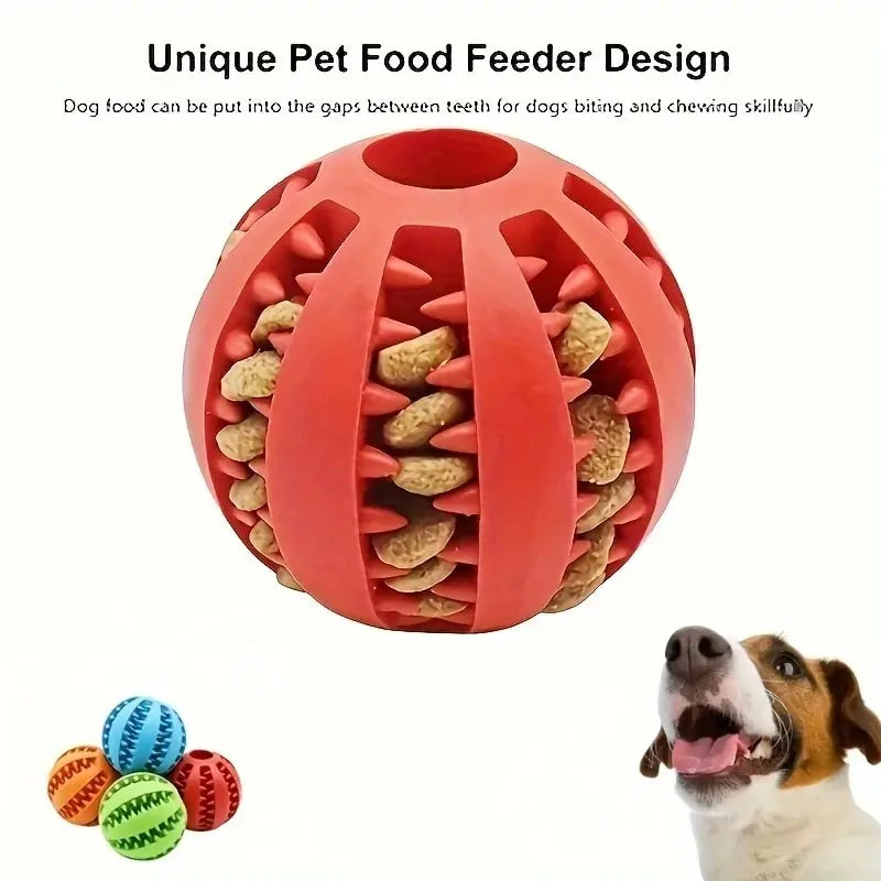🐶😺Jouet à mâcher pour chien et chat, indestructible, distributeur de croquettes et friandises (petit format)