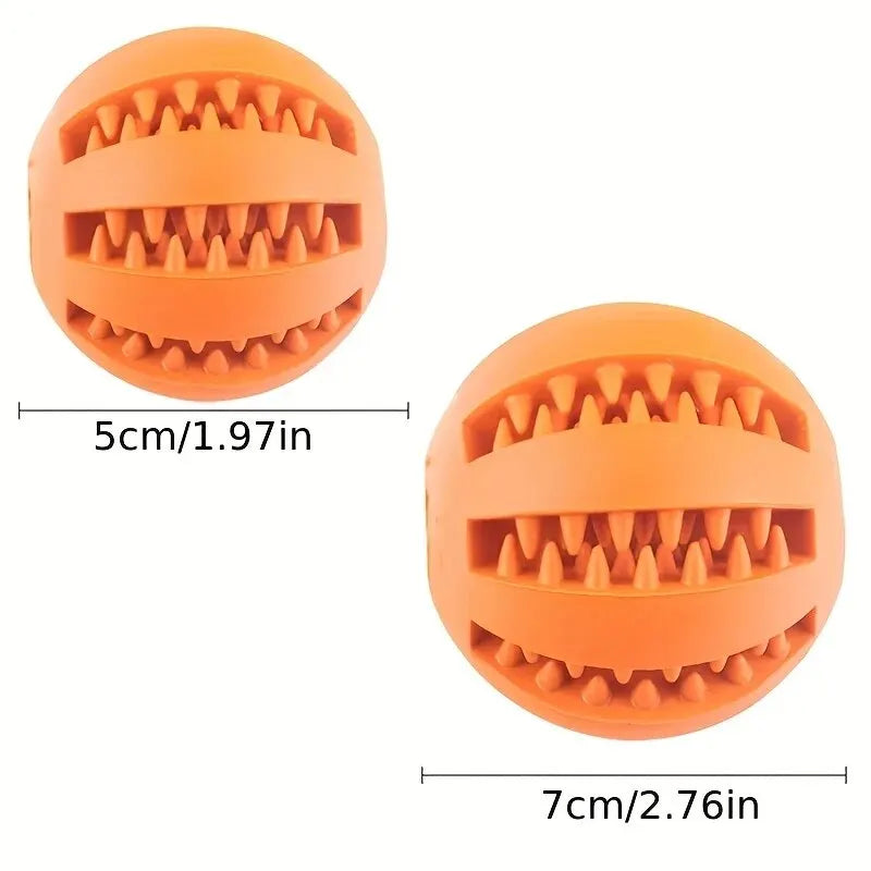 🐶😺Jouet à mâcher pour chien et chat, indestructible, distributeur de croquettes et friandises (petit format)